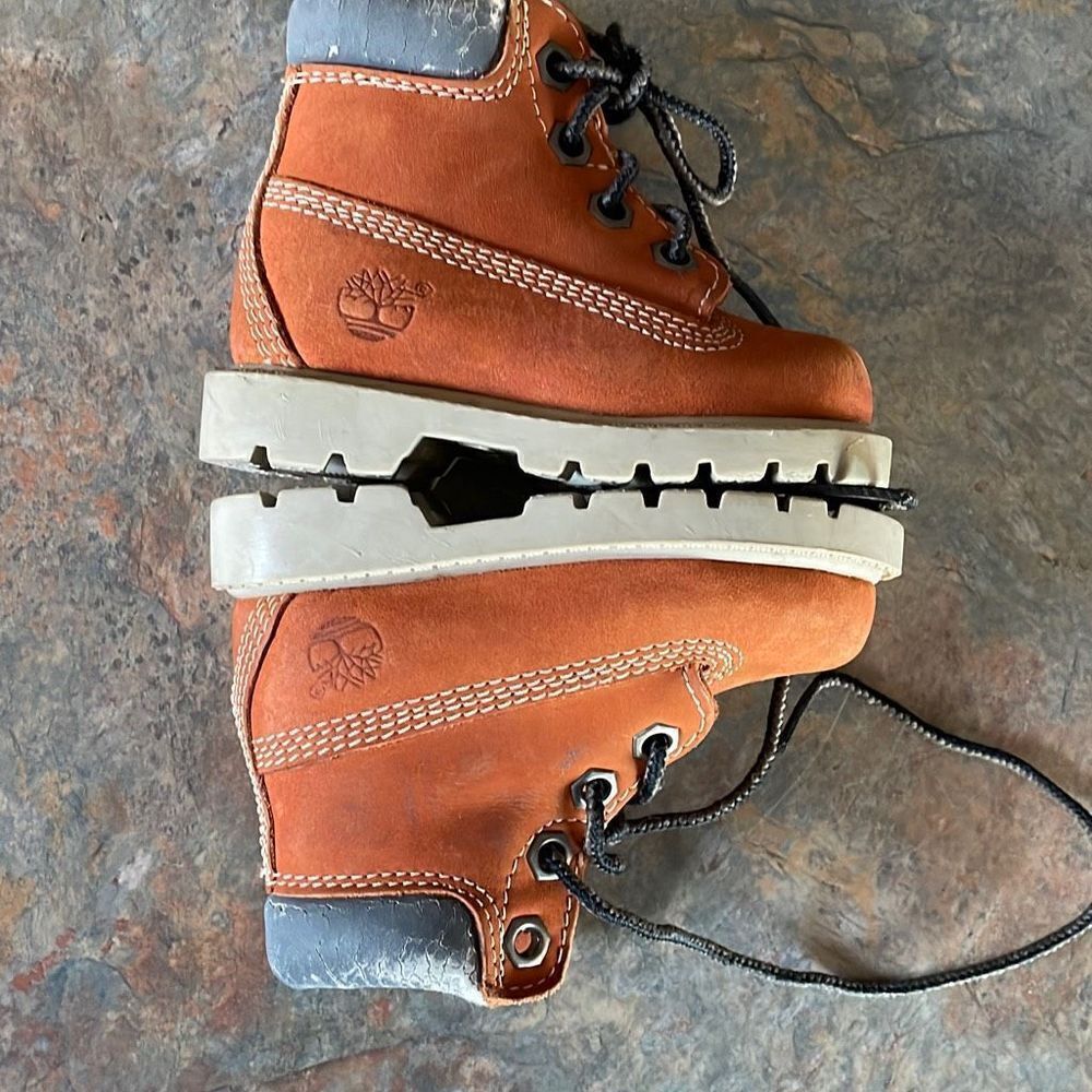Timberland Toddler Work Boots size 4 - Picture 7 of 9